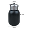 thumbnail image 6 of Ludlz 280ml Vacuum Bottle Large Capacity Polished Surface Good Sealing Leakproof Easy to Clean Keep Warm Stainless Steel BPA-Free Vacuum Bottle Insulated Water Flask Office Supplies, 6 of 8
