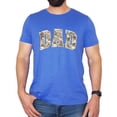 thumbnail image 2 of Dad Shirt for Men Retro Camo Hunting Graphic Tee Camouflage Military TShirt Heather Blue Shirt Adult Small, 2 of 6