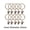 Bronze-25mm, variant on 10PCS Curtain Hooks Hanging Clips Metal Clip Rustproof Curtain Rods Hangers Split Curtain Rings Buckles Eyelets Grommet Hook