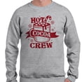 thumbnail image 2 of Hot Cocoa Crew Sweatshirt Unisex Medium Grey, 2 of 5