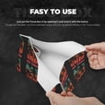 thumbnail image 3 of Goofa Go Surfer Pattern Triangle Square Tissue Box Cover, Modern PVC Leathe Facial Paper Holder,Decorative Holder/Organizer for Bathroom Vanity Countertop, 3 of 9