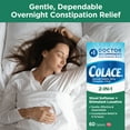 thumbnail image 3 of Colace 2-In-1 Stool Softener Plus Stimulant Laxative for Gentle Effective Constipation Relief, Docusate Sodium Plus Sennosides, 60 Count (Pack of 2), 3 of 8