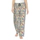 thumbnail image 1 of Balery Paisley Floral 5 Pantalones de pijama para mujer, pijamas ultraligeros, pantalones de estar por casa-3X-Large, 1 of 6
