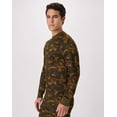 thumbnail image 3 of Hanes Men's Long-Sleeve Thermal Shirt, Reversible, Crewneck Camo M, 3 of 8