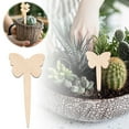 thumbnail image 1 of Adornos de madera para macetas de jardín, hechos a mano, versátiles y ligeros, para tus proyectos de jardinería., 1 of 4