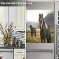 thumbnail image 5 of Cute Dark Horse Dishwasher Door Cover Reusable Trimmable Kitchen Fridge Front Decal Magnetic Home Refrigerator Magnet Decal Panels 20"Wx26"H Home Decor, 5 of 5