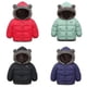 thumbnail image 1 of Chaqueta de lana de cordero para niños, abrigo de algodón con capucha para niños y niñas, abrigo cálido de invierno para bebé, 1 of 5