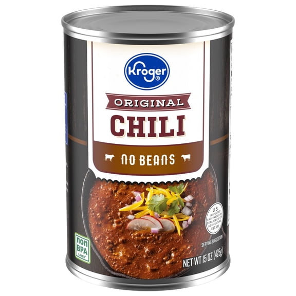 Kroger Chili No Beans 15 oz - Pack of 1