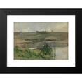 thumbnail image 2 of John Henry Twachtman 18x14 Black Modern Framed Museum Art Print Titled - Arques-La-Bataille (ca. 1884), 2 of 5