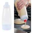 thumbnail image 6 of Effortless Pancake Batter Dispenser | 1000ML Squeeze Shaker with Mixing Ball & Wire Whisk No Lump, Non Stick Ideal for Crepes, Waffles Baking -, 6 of 6
