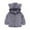 Grey, variant on Girls Fuzzy Outerwear Jacket Kids Soft Oversized Jackets Zip up Hoodie Warm Sweatshirt with Pockets Brown Size,5-6 Years