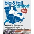 thumbnail image 5 of Catnapper Dixon Oversized Power Lay Flat Recliner in Brown Fabric, 5 of 19