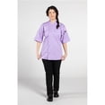 thumbnail image 1 of Uncommon Threads 0706-8603 Unisex Pulse Chef Coat, Lilac - Medium, 1 of 1