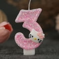 thumbnail image 3 of Sanrio Hello Kitty Kuromi Number Birthday Candle Cinnamoroll Digital Candles Birthday Cake Decoration Anniversary Party Candles, 3 of 5