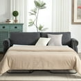 thumbnail image 2 of U_Style 80.7'' 2-in-1 Sofa Bed Sleeper with Large Mattress(63''*70.9*3.3 inch), for Living Room Spaces Bedroom, 2 of 6