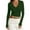 Army Green, variant on Otntypg Women Long Sleeve V Neck Shirts for Women Business Casual Work Top Knit Slim Fit for Fall Spring Lightweight Thin Basic Tees Blouse Black XL