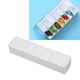 thumbnail image 4 of Organizador Semanal De Medicamentos, Pastillero Portátil De 7 Días, Plástico De Viaje, , Para Aceite De Pescado, Tabletas De Calcio, 4 of 7