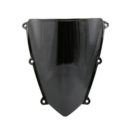 Honda Motorcycle Windshield Unique BargainsBlack ABS Plastic Motorcycle Windshield Windscreen for CBR600RR 2007-2012 ()