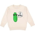 thumbnail image 2 of Inktastic I'm Kind of a Big Dill Pickle with Sunglasses Toddler Sweatshirt, 2 of 4