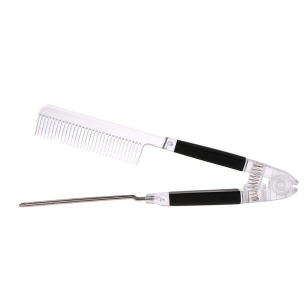 Alisador profesion Para El Peinado Del Cabello Para Grandes Trenzas | Alisador Para El Cabello | Plancha De cabellero Para Nudos | cabellero Lacio Yuyangstore Cepillo de peine de pelo plegable