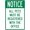 Warning Sign 5, variant on Notice - Stay Alive Don't Text and Drive Tin Sign - 8"x12" Vintage Metal Warning Sign, Traffic Safety Decor for Home Farm Bar Coffee Shop Club Road Street