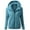 Blue womens coat, variant on Womens Winter Fleece Coat Hooded Coat for Women Open Front Zipper Cozy Soft Lamb Plush Sweatshirt Coat Long Sleeve Casual Solid Pocket Fuzzy Fleece Jacket Fleece Coat