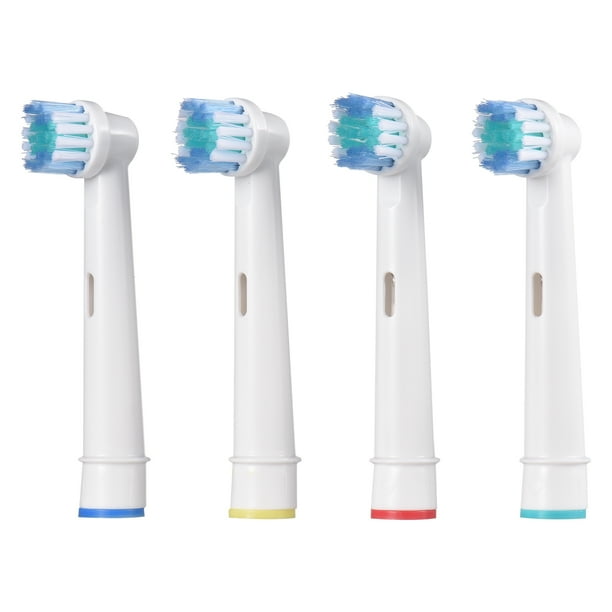 Cabezales de cepillo de dientes Oral-B: 4 unidades de repuesto con cerdas suaves para una limpieza profunda, compatibles con modelos Vitality, Triumph, Genius y más. ¡Cuida tu salud dental!