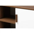 thumbnail image 5 of Bowery Hill White and Brown Finished 2-Door Wood Sideboard, 5 of 9