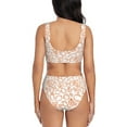 thumbnail image 3 of Kdxio Simple Fruit Print Women's 2 Piece High Waisted Wrap Spaghetti Strap Summer Swimsuit Bikini Set-Small, 3 of 7