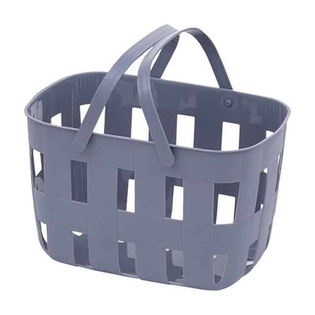 Large Storage Baskets Plastic Handheld Basket Storage Basket Bathroom Bath Basket Miscellaneous Storage Basket Washing Basket Bath Basket Plastic Storage Basket