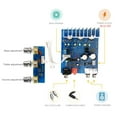 ckepdyeh TDA2030 15W+15W+30W 2.1 Channel Amplifier Audio Board