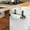 Black(10.24"), variant on Bxaolu Over Cabinet Door Paper Towel Holder Bar Dispenser for for Kitchen, Pantry, Mudroom, Fits Both Standard & Jumbo Rolls (Black, 10.24")
