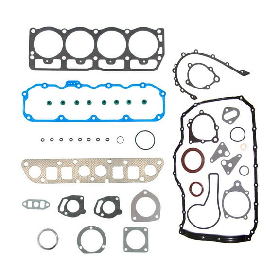 DNJ FGK1122 Full Gasket Set Fits Cars & Trucks 1997-2002 Jeep Dodge Cherokee Wrangler Dakota 2.5L L4 OHV 150cu 153cu Naturally Aspirated