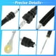 thumbnail image 4 of No.1J0711265K Cable de Cambio de Transmisión Manual para Volkswagen Beetle 2000-2010 para Volkswagen Golf para Audi TT 00-06 para Volkswagen Jetta 00-05 M/T Selector de Palanca de Cambios, 4 of 7
