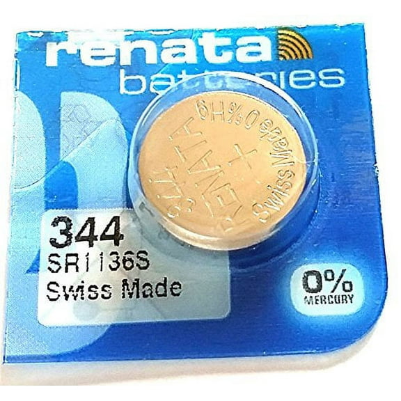 2  x Renata Battery 344  SR1136W