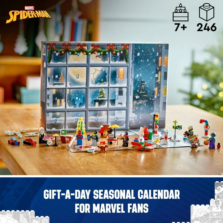♥maa♥ LEGO, Minifigures Marvel Advent Calendar 76293, Spider-Man Ages 7+