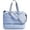 Slate Blue, variant on For Spirit Airlines Personal Item Bag 18x14x8, Lightweight Puffer Travel Duffle Bag for Women with Shoe Compartment & TSA Toiletry Bag Gym Carry- Weekender Overnight ()