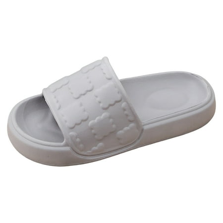 

ZAROYEAX Summer Couple Multi Coloured Home Non Indoor Bathroom Beach Large Size Soft Bottom Slippers