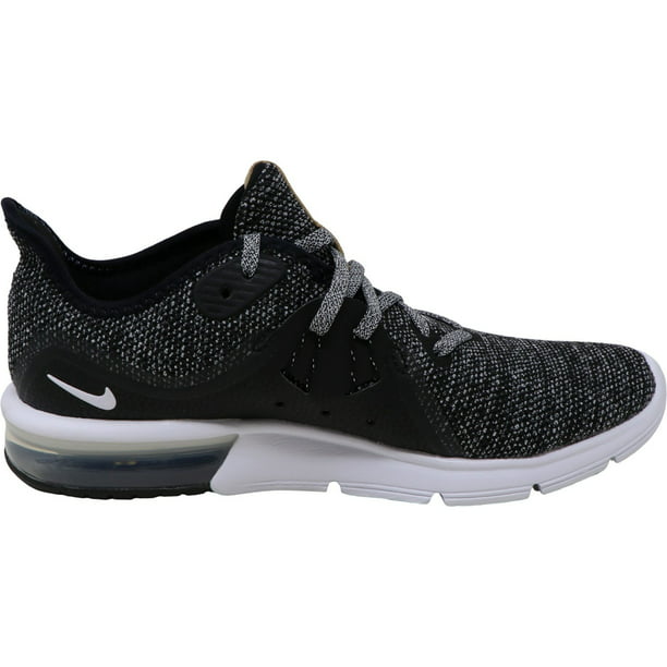 Nike Women's Air Max Sequent 3 Black/White/Dark/Grey Running 9 Women US - Walmart.com