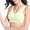 Green, variant on Woman Cotton Khaki Ending Bra Women'S Breathable Plus Size No Underwire No Marks Hollow Bra Thin Yoga Underwear