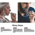 thumbnail image 5 of 2x Stop Smoking Breathing Necklace, Anxiety Relief Necklacevape Necklace, Breathing Necklace Stop Smoking Aid, Breathing Exercises, Christmas Gift, 5 of 5