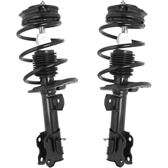 Detroit Axle - Front Struts for 2013 Nissan Sentra, 2 Struts with Coil Spring Assembly Replacement