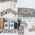thumbnail image 5 of Black and Orange Of Leopard Print Kitchen Rugs Sets Of 2,Anti Fatigue Kitchen Mat Rugs Non Slip Washable,Decorative Kitchen Floor Mats for Kitchen,Sink,Laundry,17"x30"+17"x47", 5 of 7