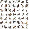 thumbnail image 3 of Dinosaur Stickers 100 Pcs Cool Aesthetic Stickers For Water Bottles Laptop Scrapbooks Guitars Luggage Bike Phone Skateboard - Teen Girl Kids Sticker, 3 of 5