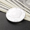 thumbnail image 2 of Moneda conmemorativa de Bitcoin sin moneda del presidente Donald Trump (plata) Tmvgtek Para estrenar, 2 of 6
