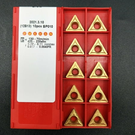 

10pcs TCMT16T308 TCMT32.52 Insert Lathe Index milling Turning insert for steel