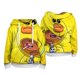 thumbnail image 3 of Sudadera con capucha de disfraces de anime de 4 a 16 años, sudadera con capucha con estampado 3D de León y cuervo, camiseta de manga corta, camisetas de dibujos animados nuevas de 2024, 3 of 5