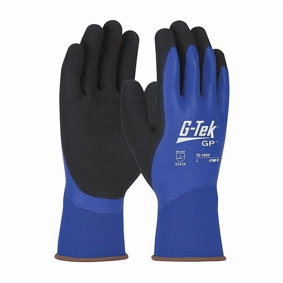 Pip Knit Gloves,L,Seamless Knit,PR,PK12 55-1600