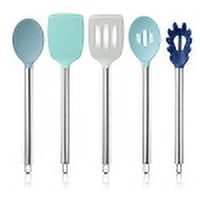 Utensilios de cocina de silicona Cook with Color, juego de u