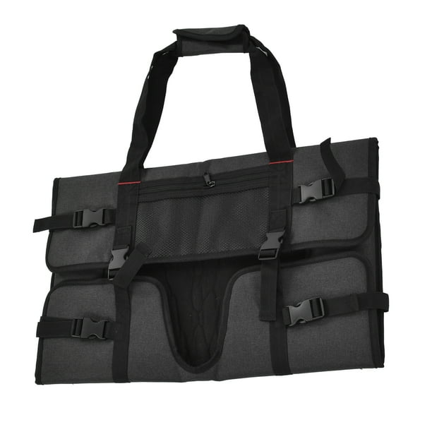 Computer Monitor Carrying Bag, Front Storage Pocket Black 24 Inch